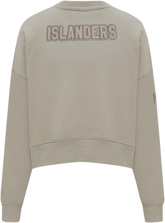 imagePro Standard Womens NHL Neutral Cropped Pullover HoodieTaupe