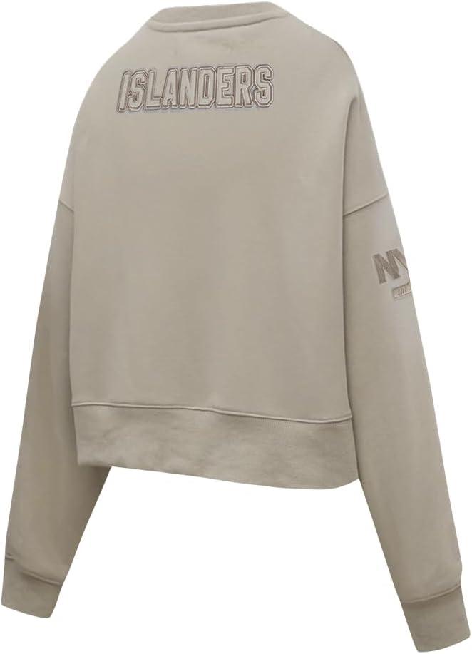 imagePro Standard Womens NHL Neutral Cropped Pullover HoodieTaupe