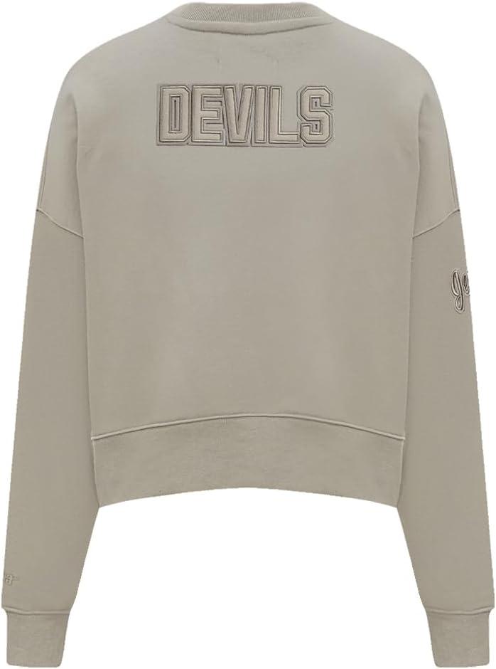 imagePro Standard Womens NHL Neutral Cropped Pullover HoodieTaupe