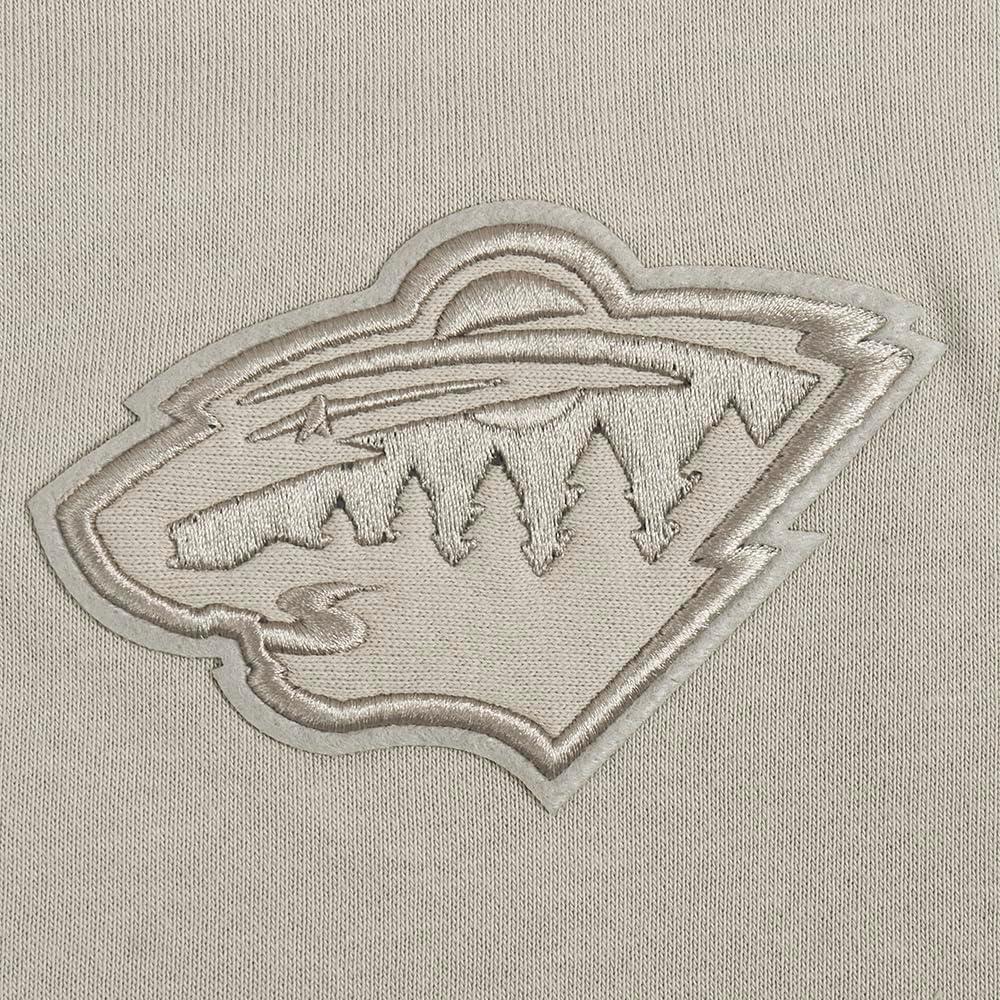 imagePro Standard Womens NHL Neutral Cropped Pullover HoodieTaupe