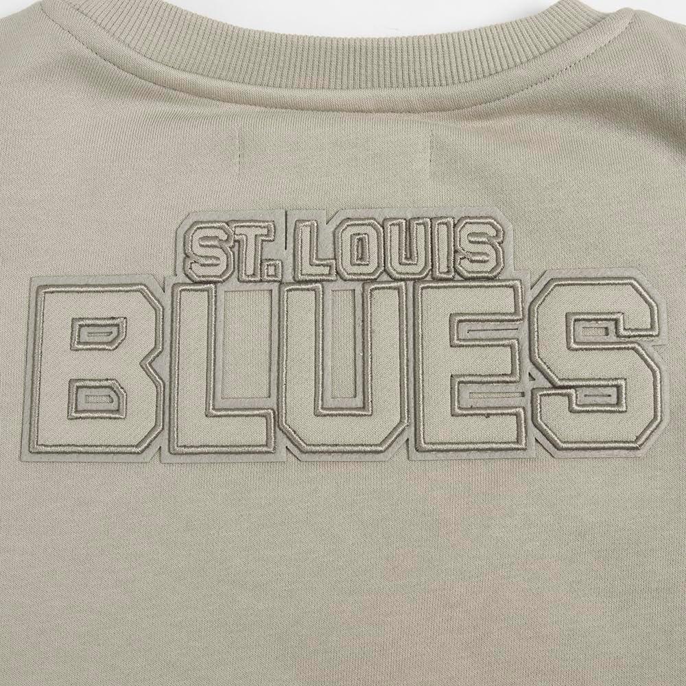 imagePro Standard Womens NHL Neutral Cropped Pullover HoodieTaupe