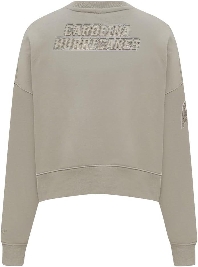 imagePro Standard Womens NHL Neutral Cropped Pullover HoodieTaupe