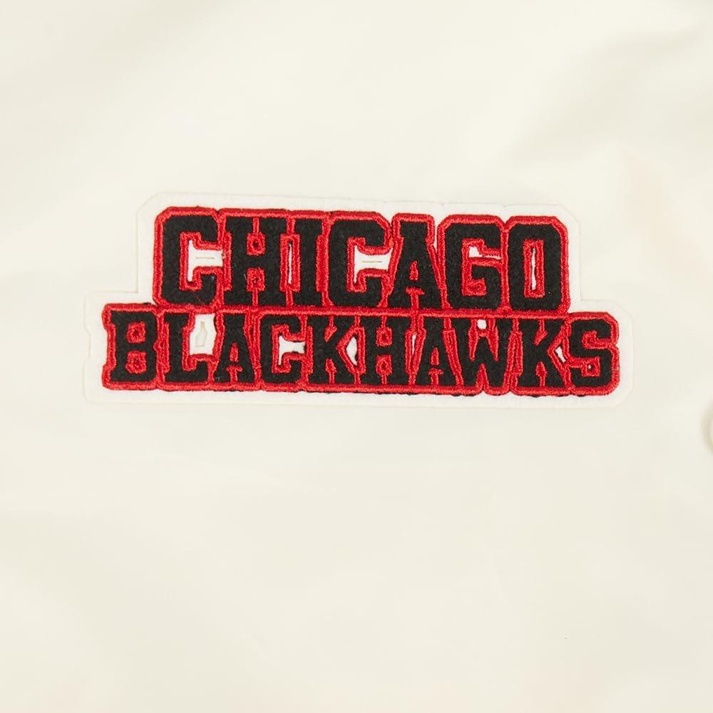imagePro Standard Womens NHL Retro Classics Satin JacketEggshell Black