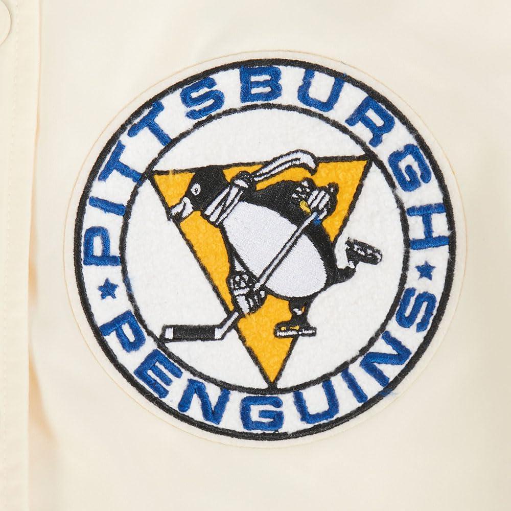 imagePro Standard Womens NHL Retro Classics Satin JacketEggshell Black