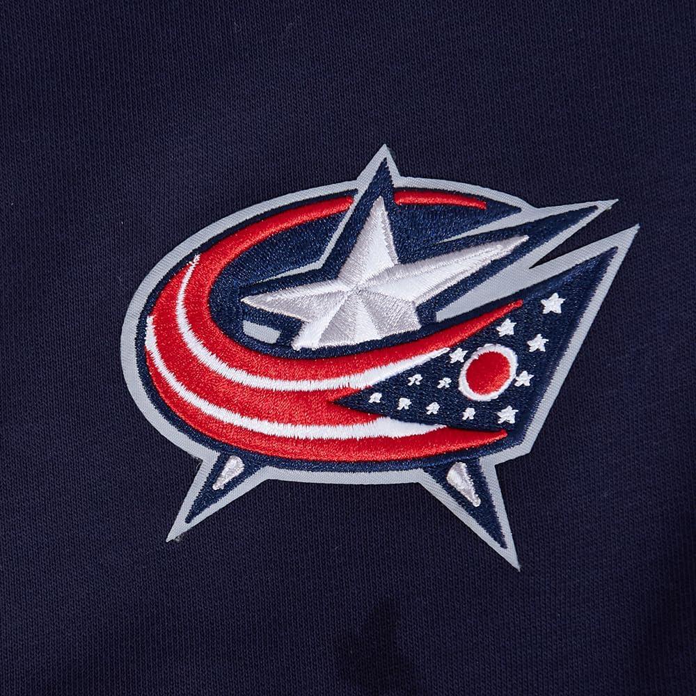 imagePro Standard Womens NHL Wingspan Brushed Back French Terry Crewneck SweatshirtMidnight Navy