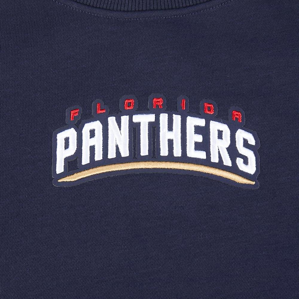 imagePro Standard Womens NHL Wingspan Brushed Back French Terry Crewneck SweatshirtMidnight Navy
