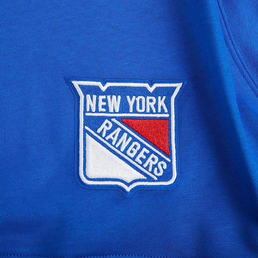 imagePro Standard Womens NHL Wingspan Brushed Back French Terry Crewneck SweatshirtRoyal Blue