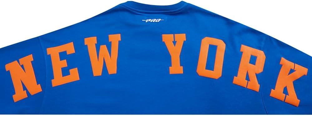 imagePro Standard Womens NHL Wingspan Brushed Back French Terry Crewneck SweatshirtRoyal Blue