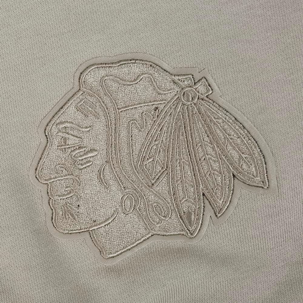 imagePro Standard Womens NHL Wingspan Brushed Back French Terry Crewneck SweatshirtTaupe