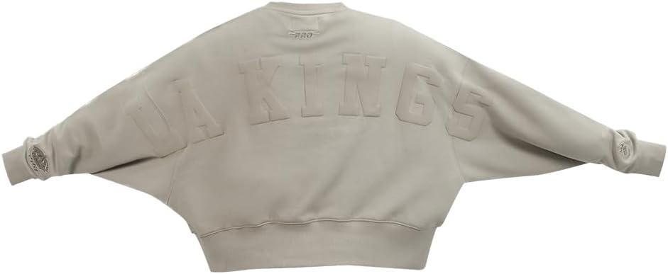 imagePro Standard Womens NHL Wingspan Brushed Back French Terry Crewneck SweatshirtTaupe
