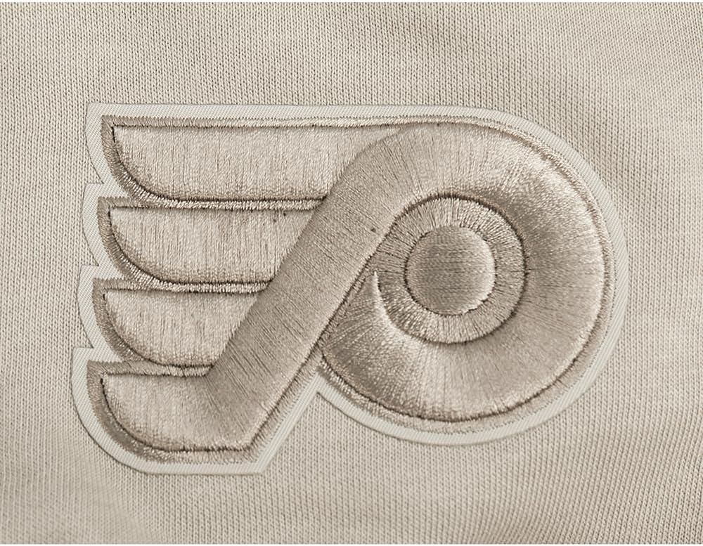 imagePro Standard Womens NHL Wingspan Brushed Back French Terry Crewneck SweatshirtTaupe