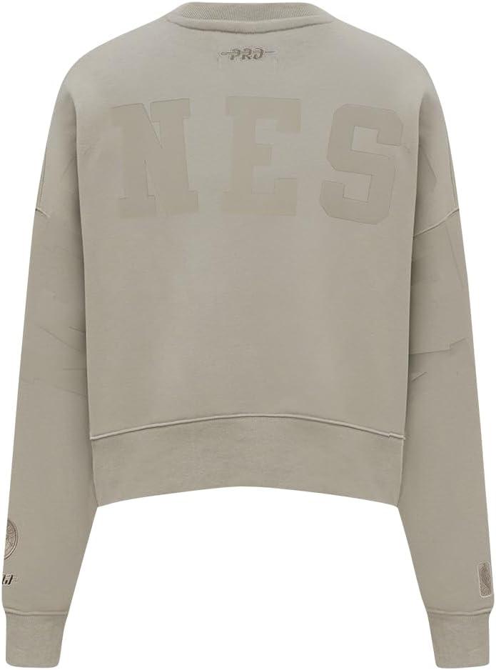 imagePro Standard Womens NHL Wingspan Brushed Back French Terry Crewneck SweatshirtTaupe