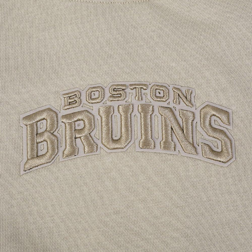 imagePro Standard Womens NHL Wingspan Brushed Back French Terry Crewneck SweatshirtTaupe