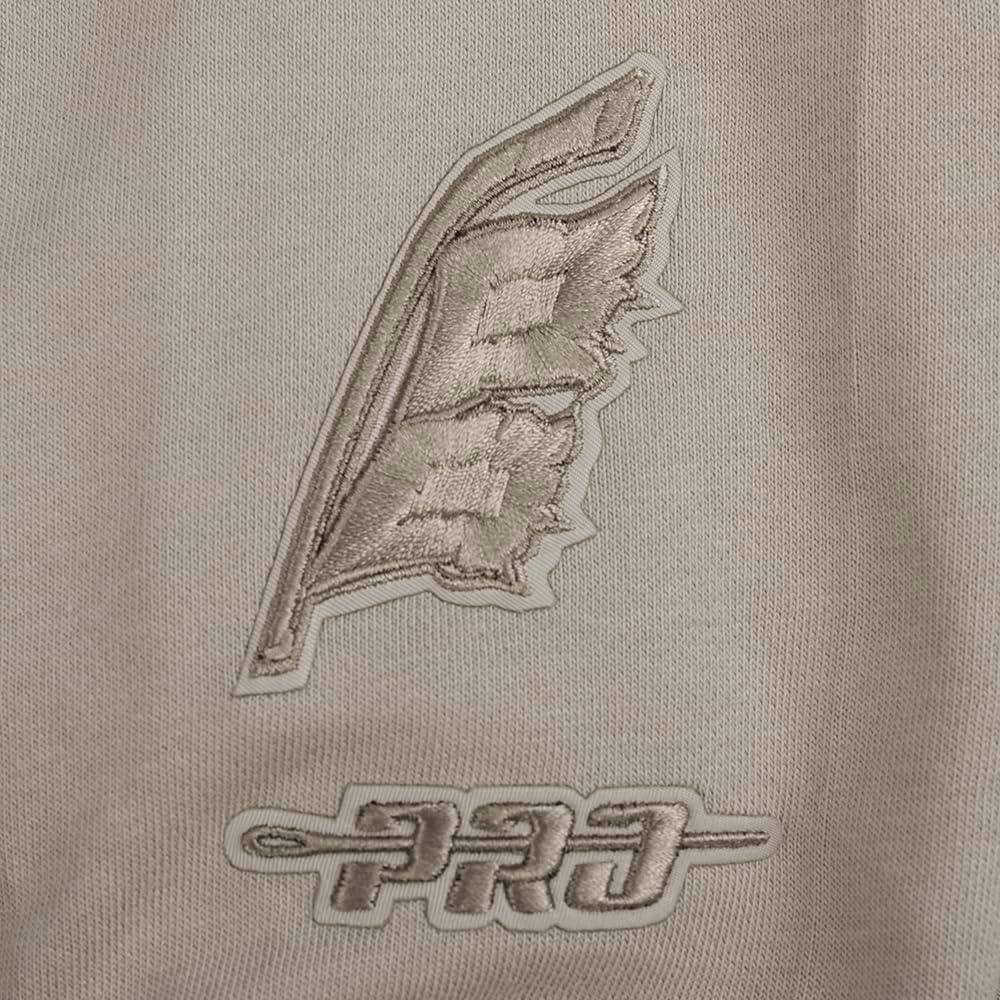 imagePro Standard Womens NHL Wingspan Brushed Back French Terry Crewneck SweatshirtTaupe