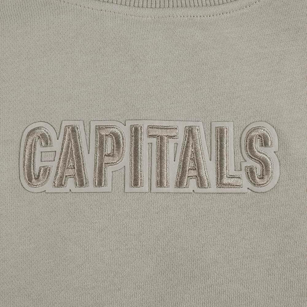 imagePro Standard Womens NHL Wingspan Brushed Back French Terry Crewneck SweatshirtTaupe