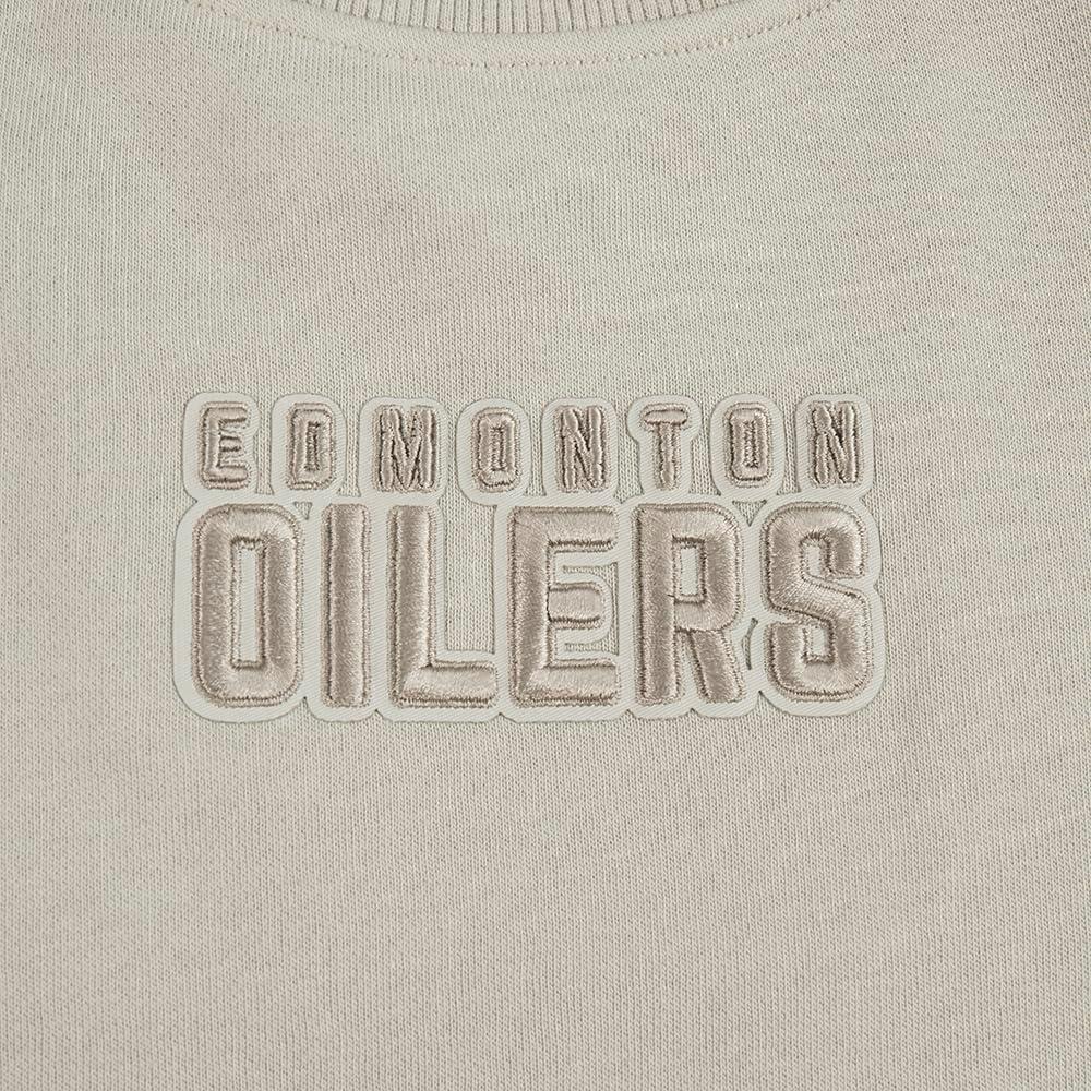 imagePro Standard Womens NHL Wingspan Brushed Back French Terry Crewneck SweatshirtTaupe