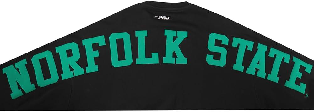 imageWomens College Wingspan Brushed Back French Terry Crewneck SweatshirtBlack