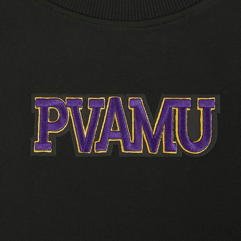 imageWomens College Wingspan Brushed Back French Terry Crewneck SweatshirtBlack