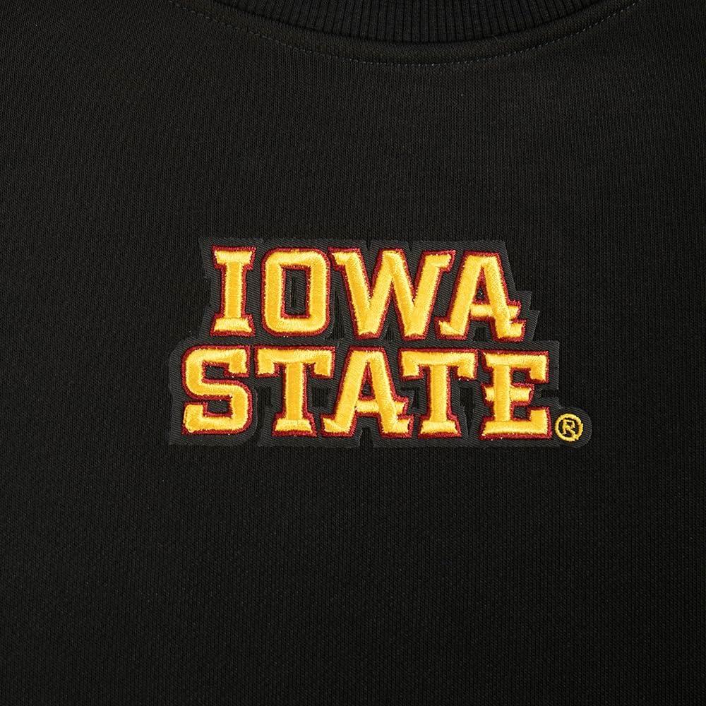 imageWomens College Wingspan Brushed Back French Terry Crewneck SweatshirtBlack