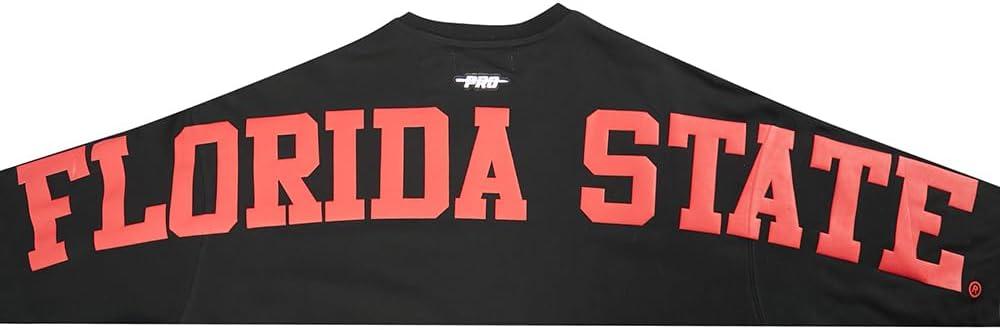 imageWomens College Wingspan Brushed Back French Terry Crewneck SweatshirtBlack