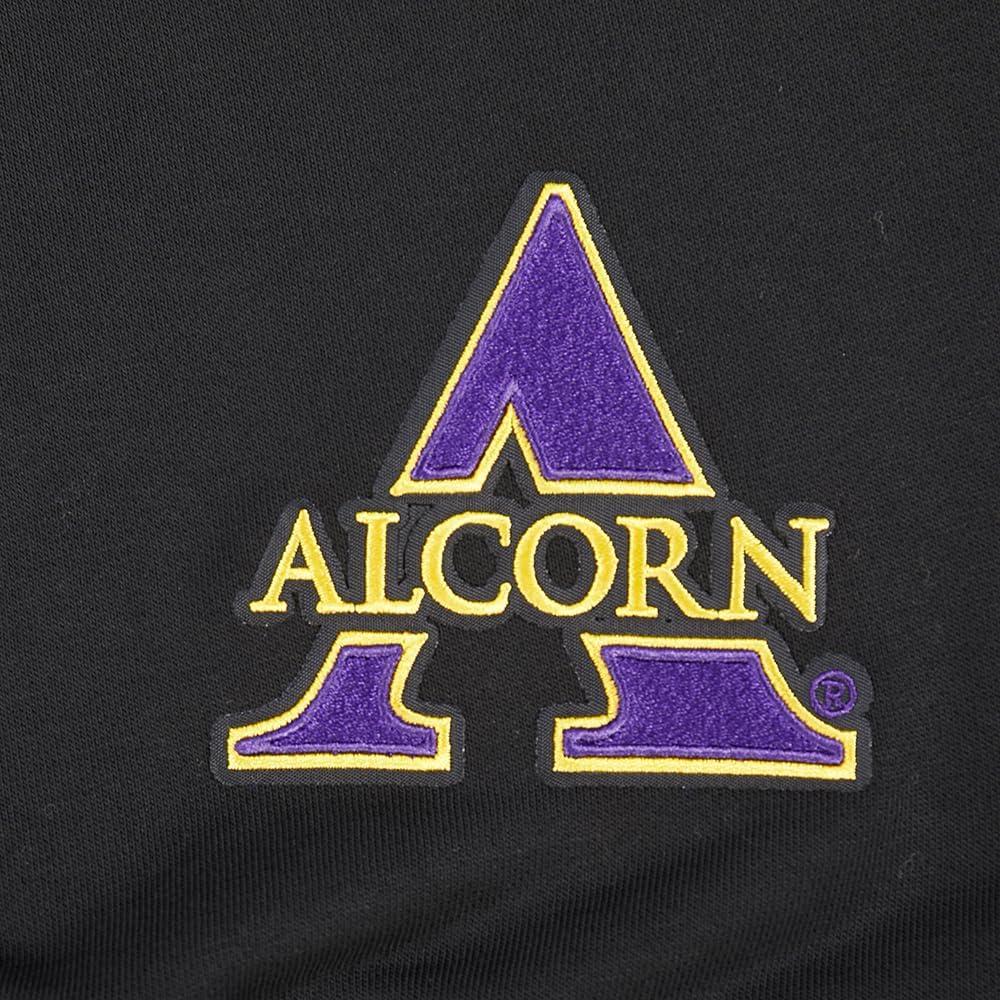 imageWomens College Wingspan Brushed Back French Terry Crewneck SweatshirtBlack