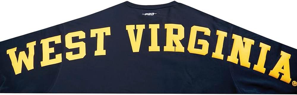 imageWomens College Wingspan Brushed Back French Terry Crewneck SweatshirtMidnight Navy