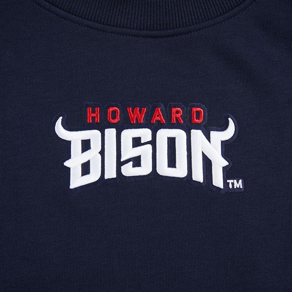imageWomens College Wingspan Brushed Back French Terry Crewneck SweatshirtMidnight Navy