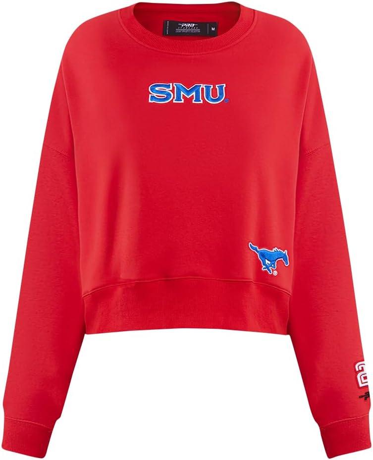 imageWomens College Wingspan Brushed Back French Terry Crewneck SweatshirtRed