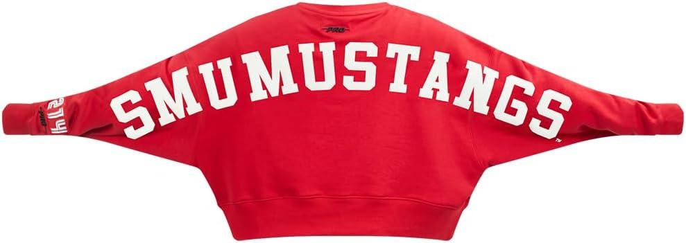 imageWomens College Wingspan Brushed Back French Terry Crewneck SweatshirtRed