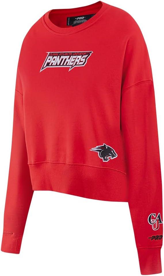 imageWomens College Wingspan Brushed Back French Terry Crewneck SweatshirtRed