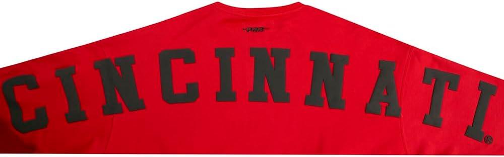 imageWomens College Wingspan Brushed Back French Terry Crewneck SweatshirtRed