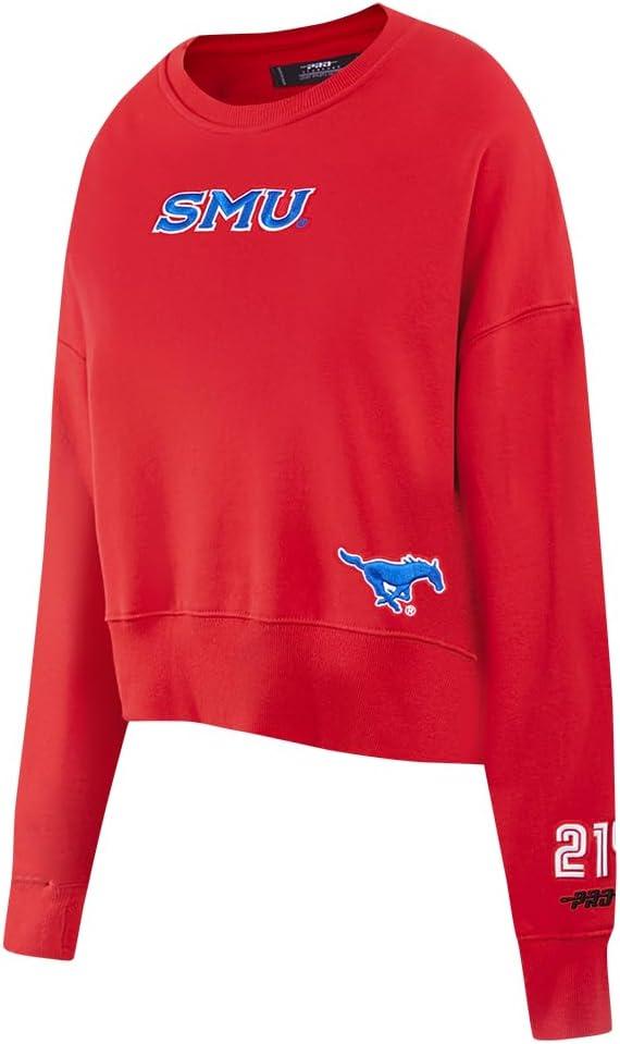 imageWomens College Wingspan Brushed Back French Terry Crewneck SweatshirtRed