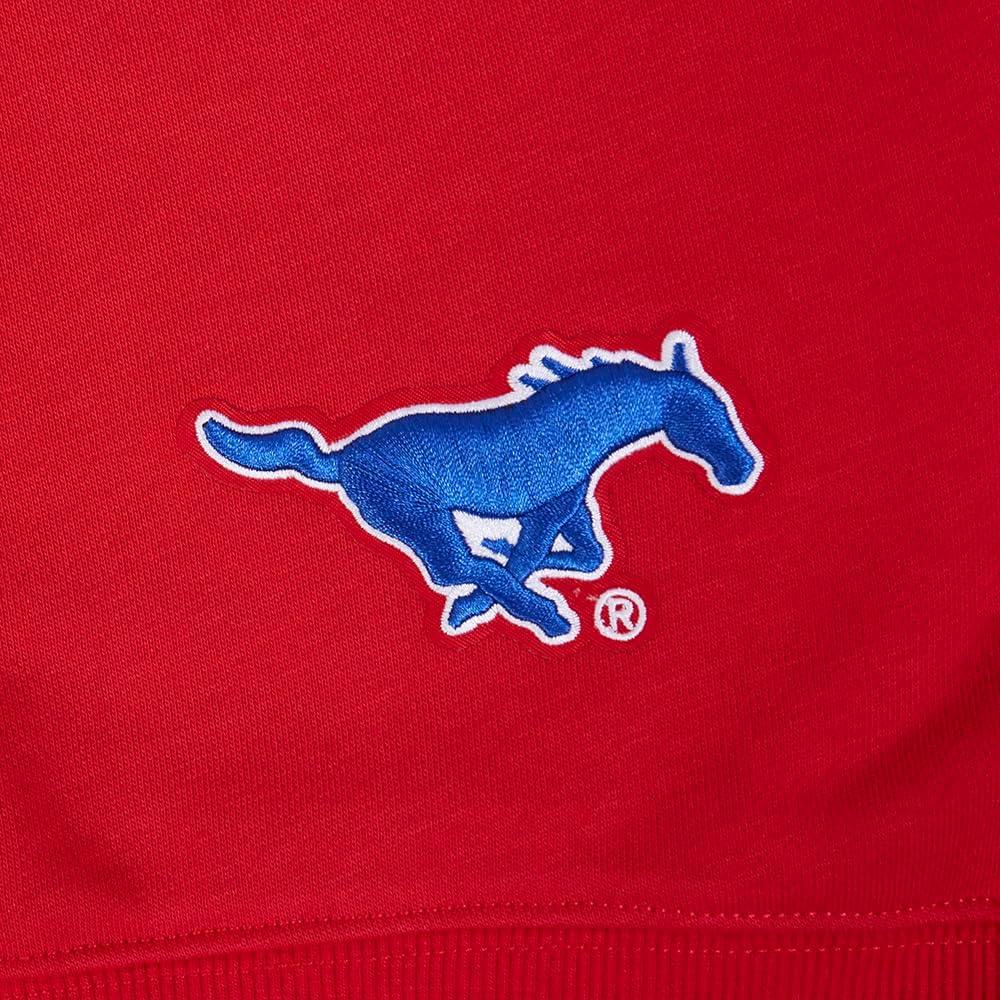 imageWomens College Wingspan Brushed Back French Terry Crewneck SweatshirtRed