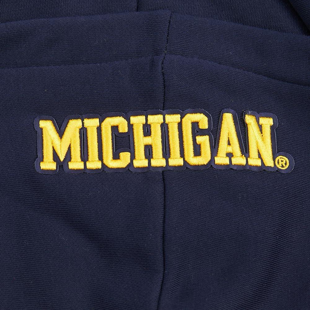 imageWomens College Wingspan Brushed Back French Terry Cropped Pullover HoodieMidnight Navy