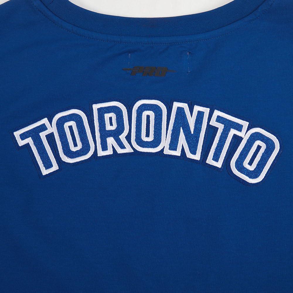 imageWomens NHL Classic Chenille Cotton Short Sleeve Boxy TeeDodger Blue