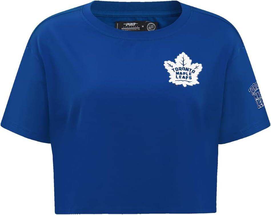 imageWomens NHL Classic Chenille Cotton Short Sleeve Boxy TeeDodger Blue
