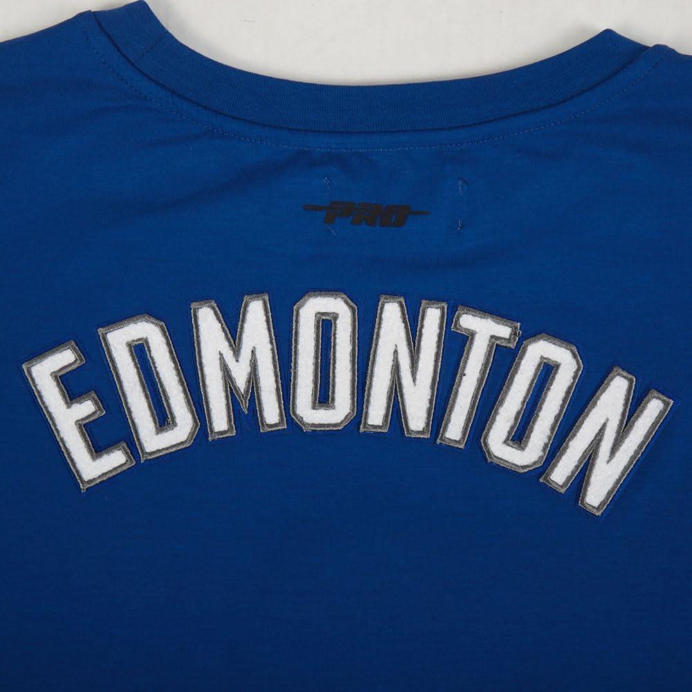 imageWomens NHL Classic Chenille Cotton Short Sleeve Boxy TeeDodger Blue