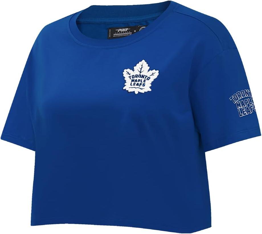 imageWomens NHL Classic Chenille Cotton Short Sleeve Boxy TeeDodger Blue