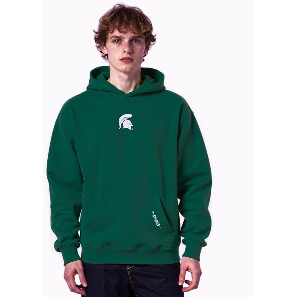imagePro Standard Mens College Classic Icon Pull Over HoodieForest Green
