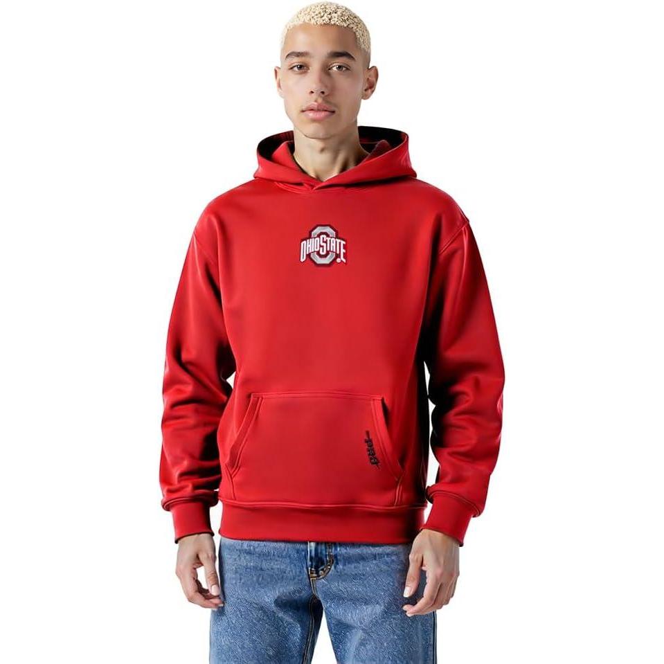 imagePro Standard Mens College Classic Icon Pull Over HoodieRed