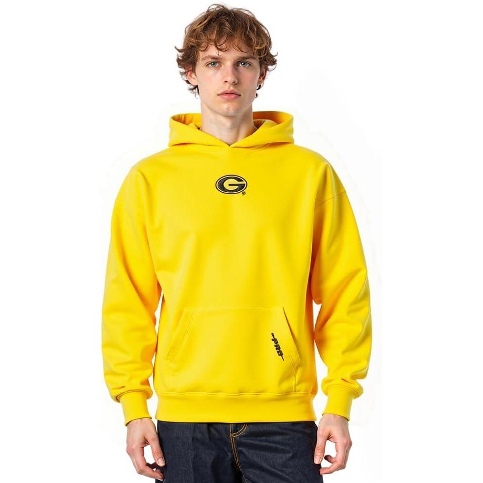 imagePro Standard Mens College Classic Icon Pull Over HoodieYellow