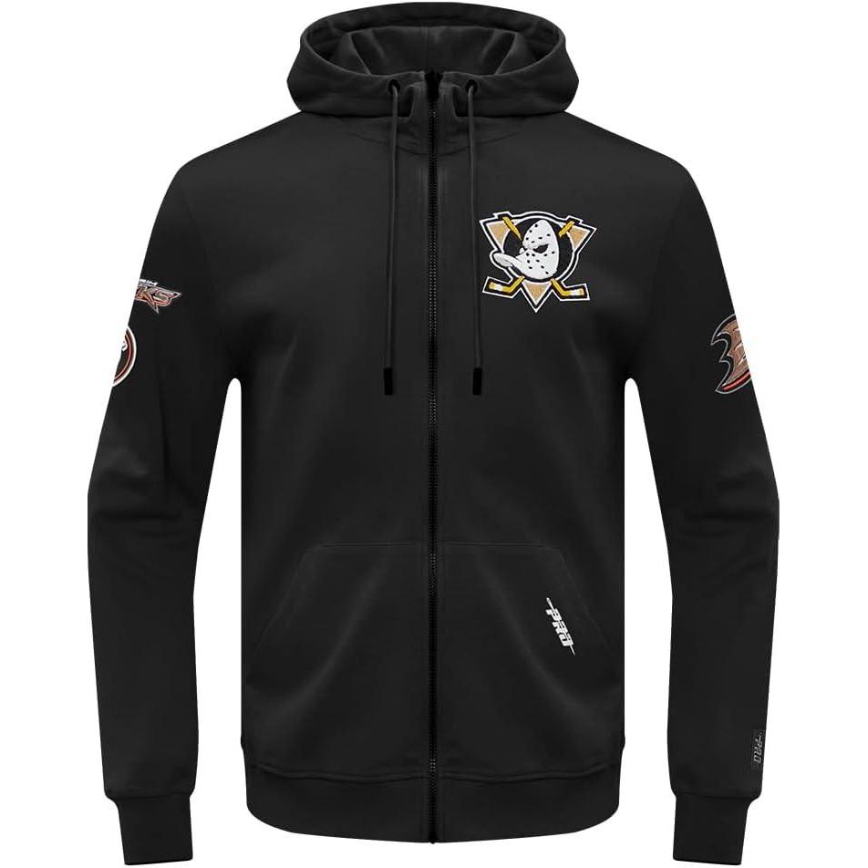 imagePro Standard Mens NHL Classic Chenille Full Zip HoodieBlack