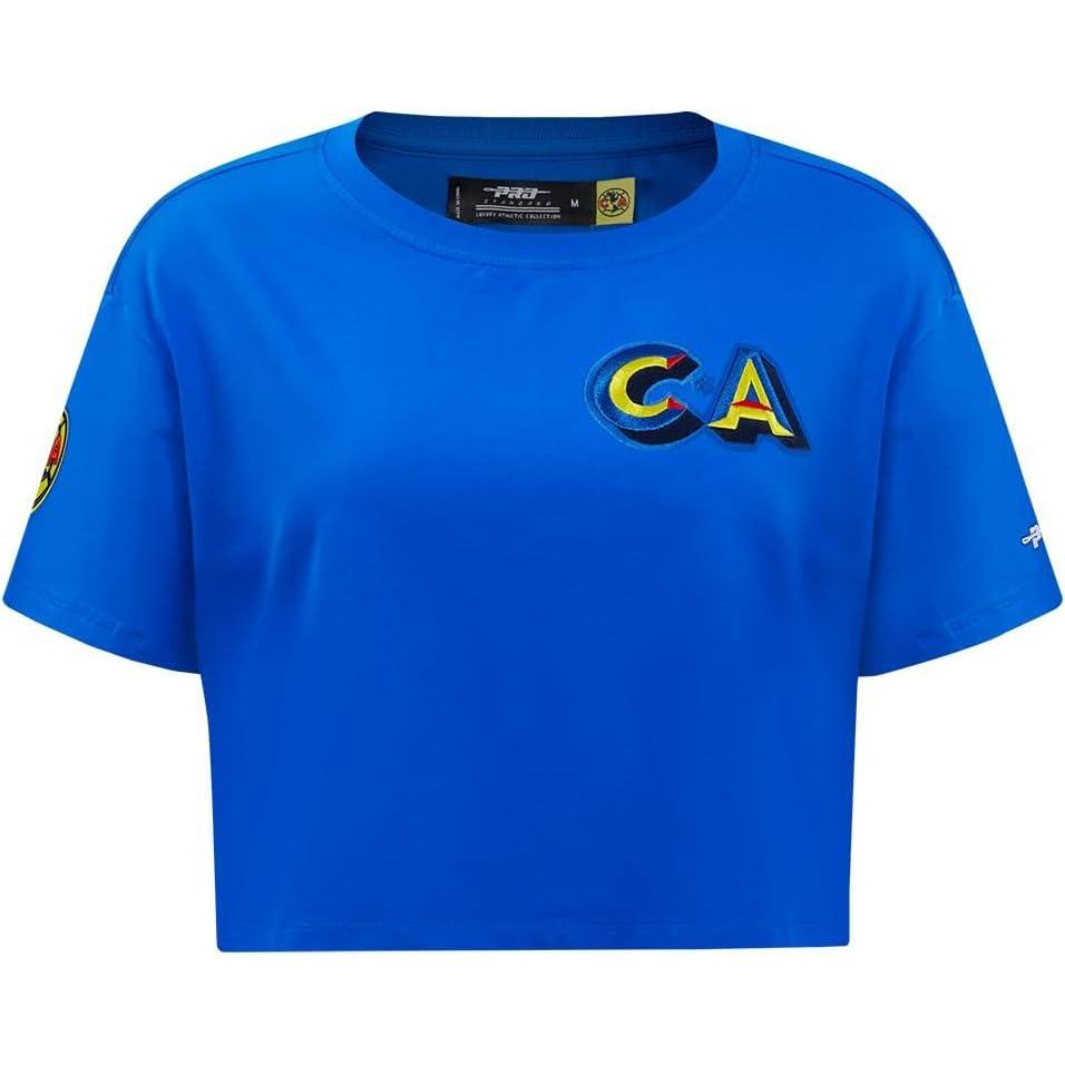 imagePro Standard Womens LIGA MX Stadium Cotton Single Jersey SS Boxy TEERoyal Blue