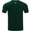 Pro Standard Mens Michigan State University Classic Chenille Short Sleeve Tee Forest Green XL