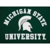 Pro Standard Mens Michigan State University Classic Chenille Short Sleeve Tee Forest Green XL
