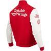 Pro Standard Mens NHL Classic Varsity Jacket(Red/White)