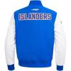 Pro Standard Mens NHL Classic Varsity Jacket(Royal Blue/White)