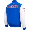 Pro Standard Mens NHL Classic Varsity Jacket(Royal Blue/White)