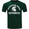 Pro Standard Mens Michigan State University Classic Chenille Short Sleeve Tee Forest Green XL