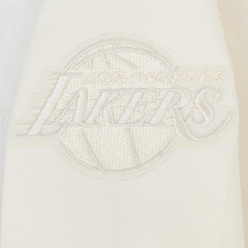 imagePro Standard Big Boys NBA Los Angeles Lakers Luka Doncic 77 Neutrals Player Pull Over Hoodie Eggshell M